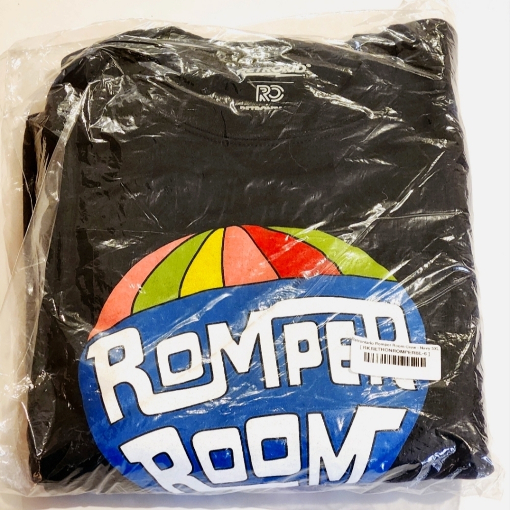 Retrokid x Retrontario - Romper Room Hot Air Ballooon- Graphic Crewneck - Navy